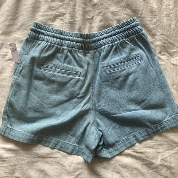 Gap Pull On Indigo Twill Shorts - Picture 3 of 5